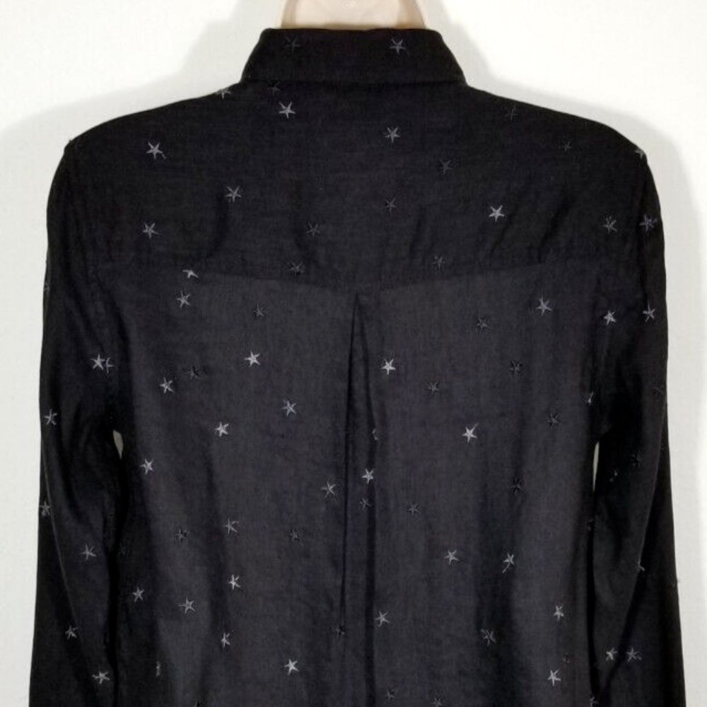 Rails Robyn Button-Up Shirt Top 5567e1m - image 8